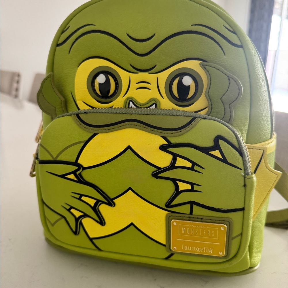 Loungefly Creature From The Black Lagoon- Green and Yellow